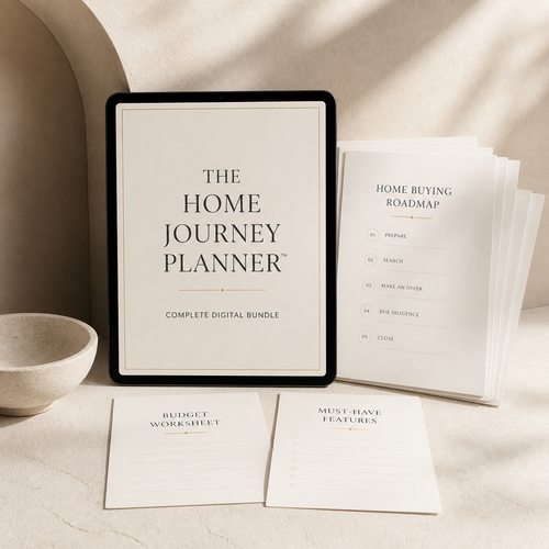 The Home Journey Planner Complete Digital Bundle premium mockup