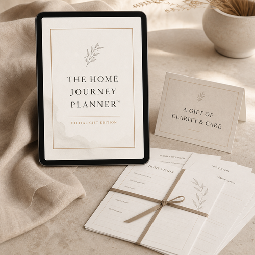 The Home Journey Planner Digital Gift Edition premium mockup